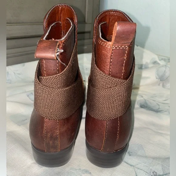 Lauren Ralph Lauren Kaliyah Leather Ankle Boot 6B - Picture 2 of 11